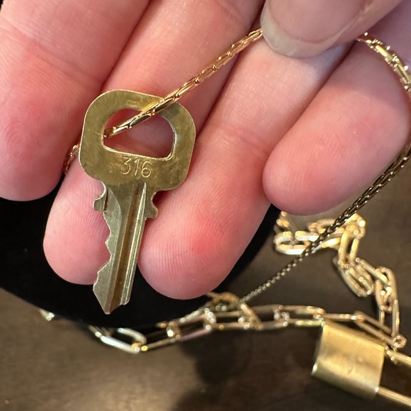 EUC Louis Vuitton lock and key #316 on 2 chains. - Picture 7 of 7